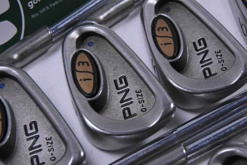 Ping i3 O-Size Irons / 3-PW+SW / Stiff Flex Cushin JZ Shafts