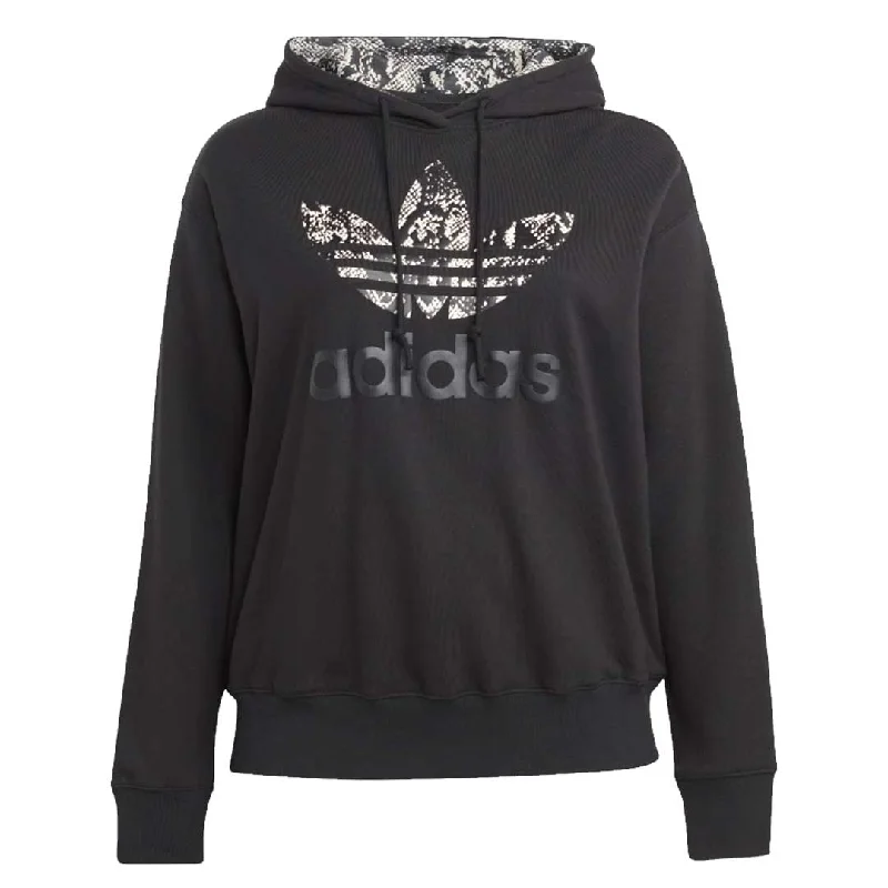 adidas - Women's Trefoil Logo Hoodie (Plus Size) (IC1551)