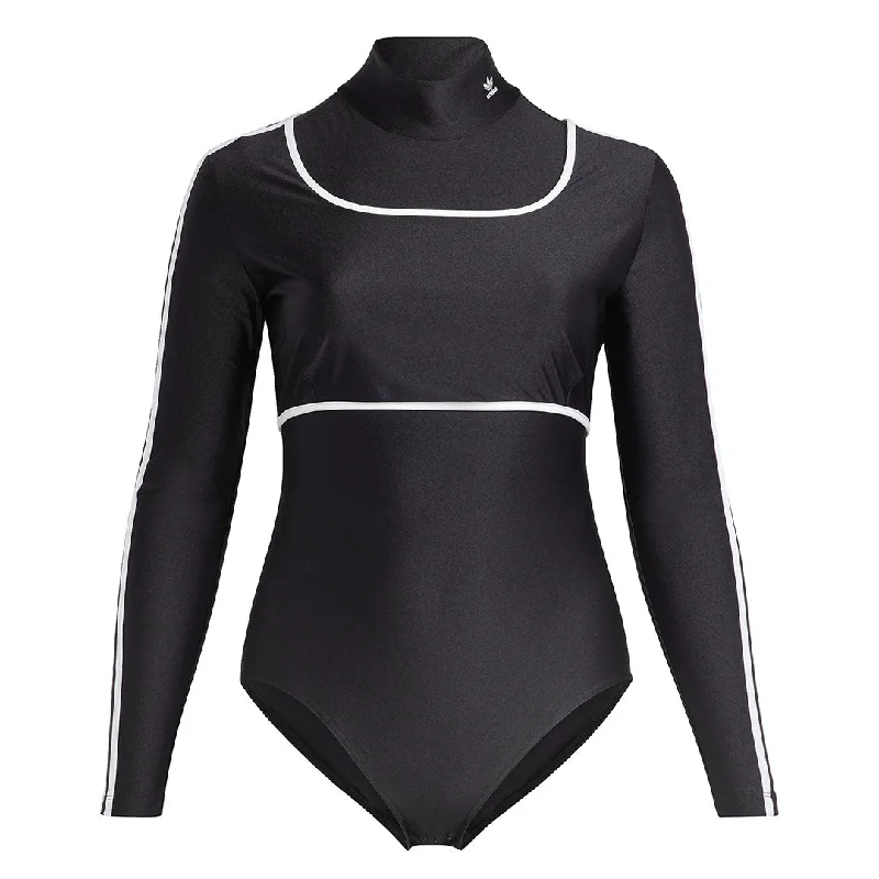 adidas - Women's Long Sleeve Bodysuit (Plus Size) (IC0035)