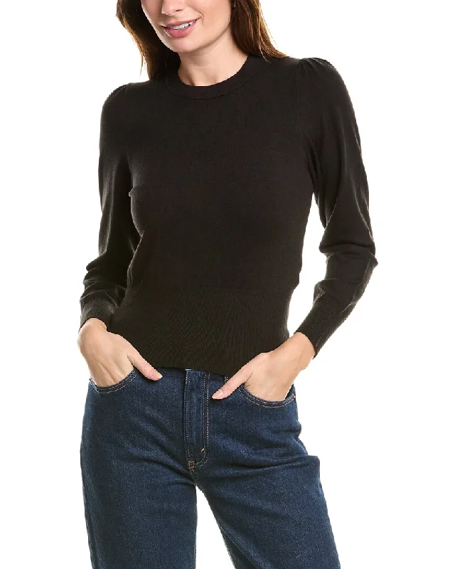 7 For All Mankind Puff Sleeve Sweater