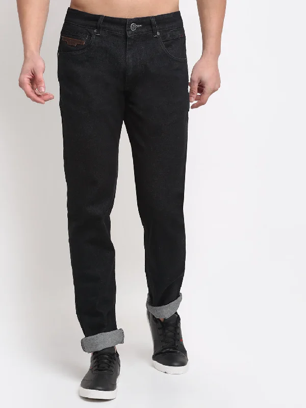 Men's Ultra Narrow fit No Fade Black  Jeans