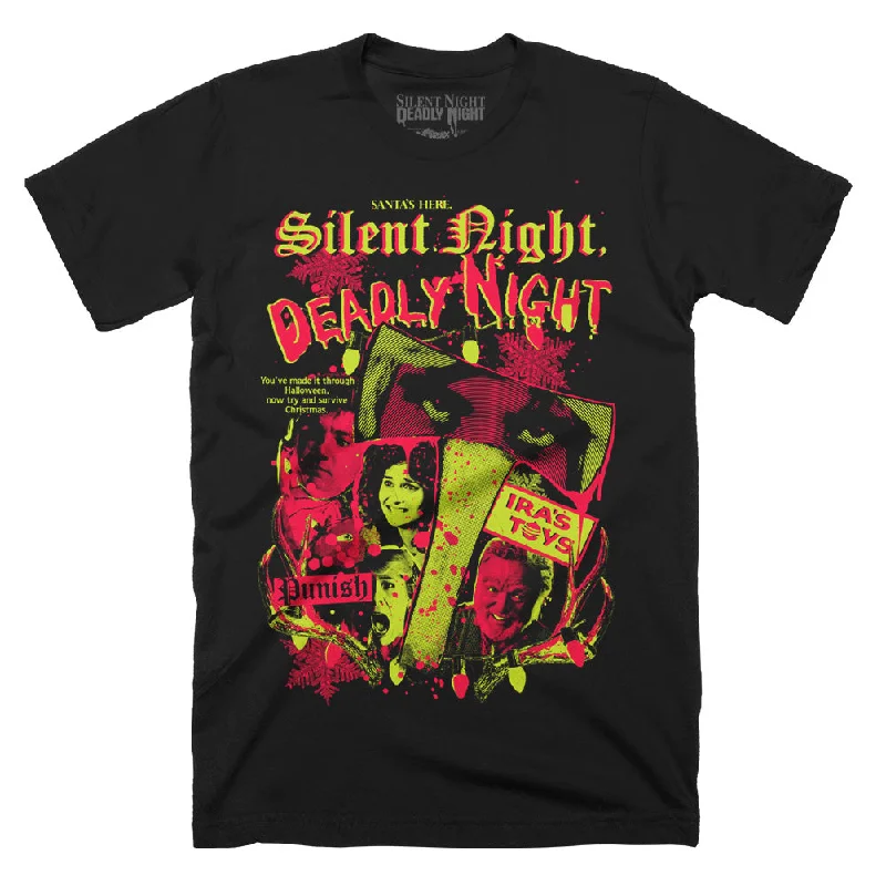 Silent Night Deadly Night Survive Christmas T-Shirt