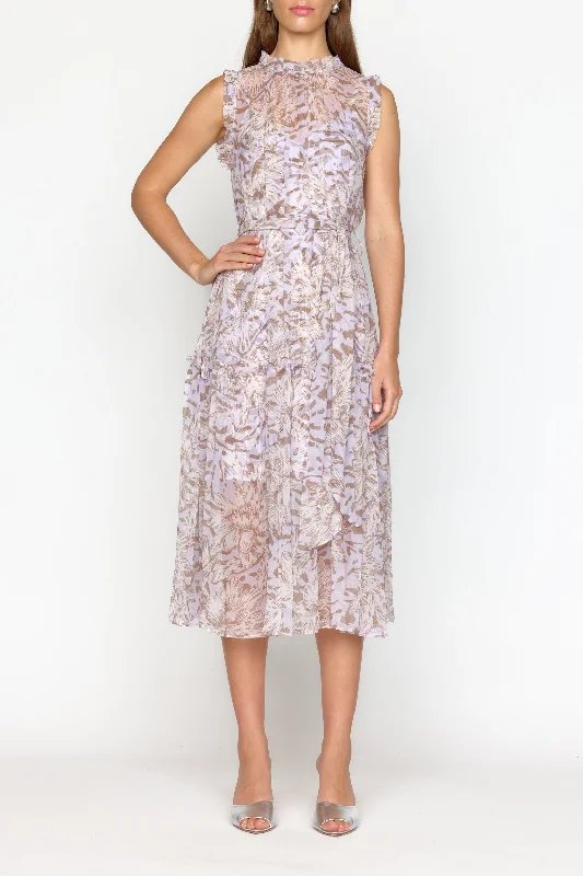 Gemma Dress - Lilac Lotus