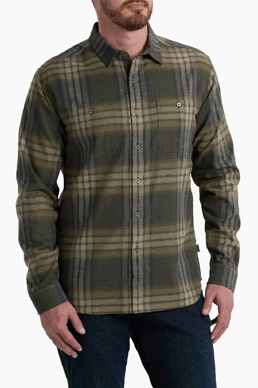 Kuhl Fugitive Flannel Shirt for Men in Smokey Sage | 7202-SMOKEYSAGE