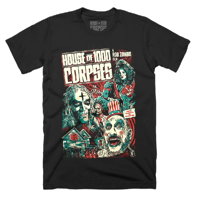 House Of 1000 Corpses Fried Chicken and Gasoline T-Shirt