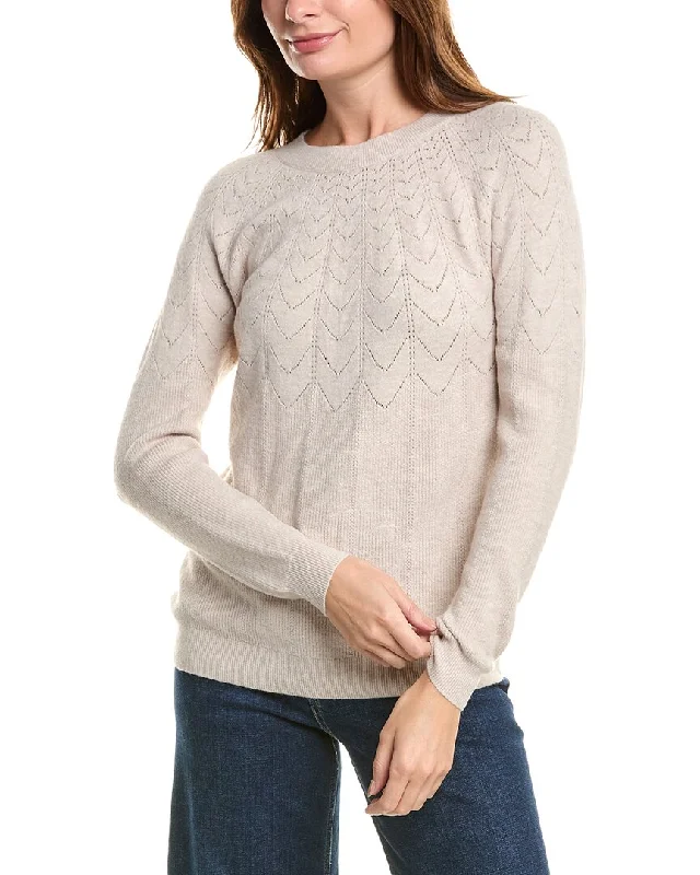 Joseph A. Pointelle Sweater