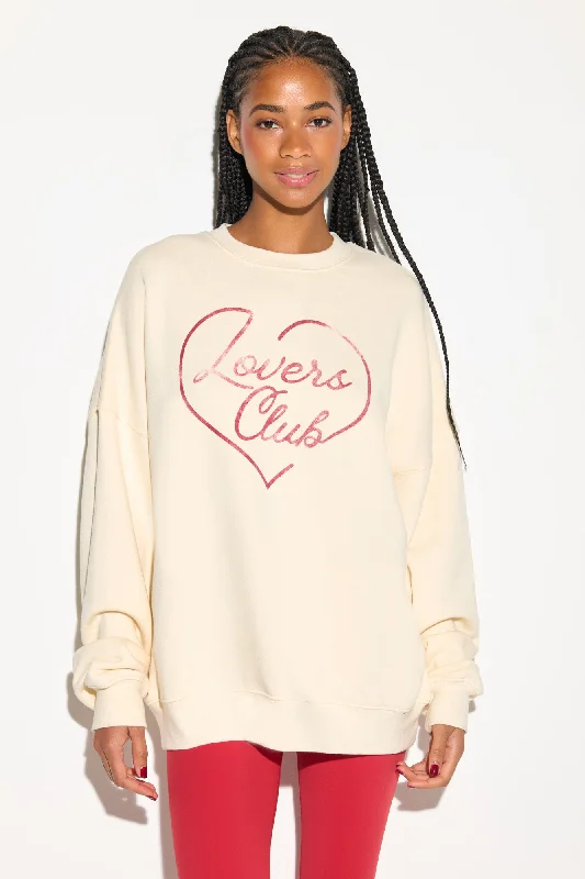 Lovers Boyfriend Crew Sweatshirt