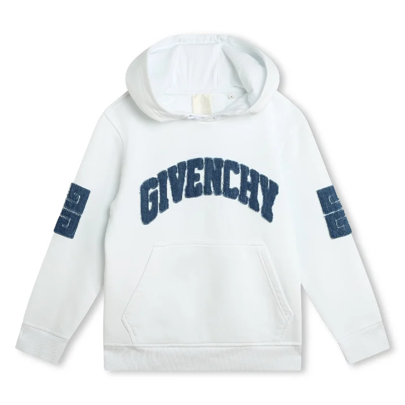 White Hooded Sweatshirt