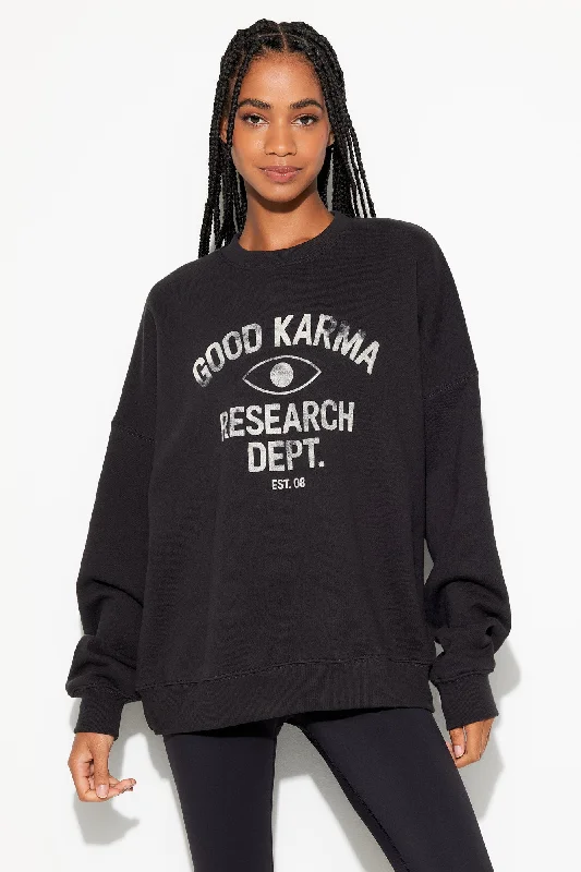 Good Karma Boyfriend Crew Sweatshirt