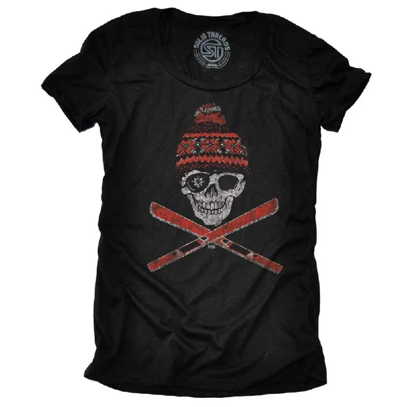 Women's Ski Skull T-shirt