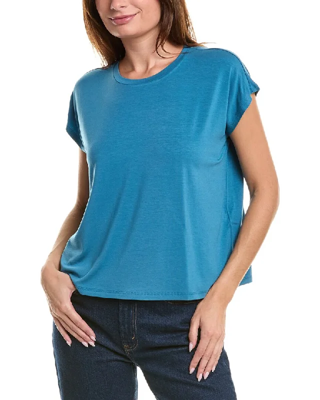 Eileen Fisher Crewneck Boxy Top