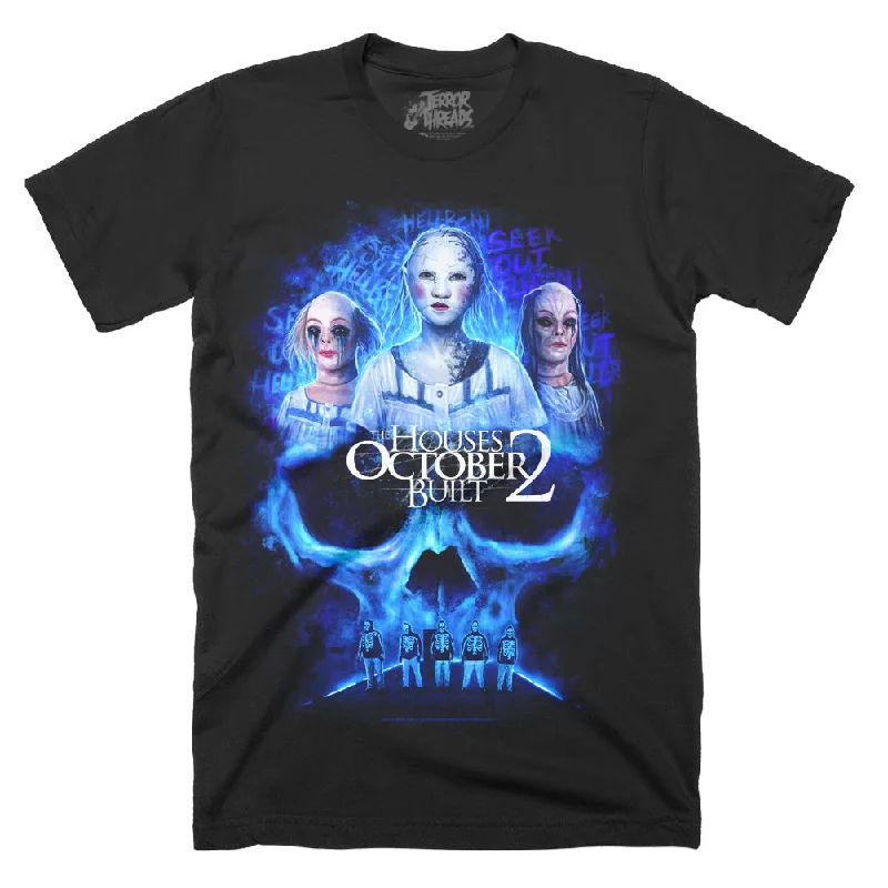 The Houses October Built 2 Blue Skeleton T-Shirt