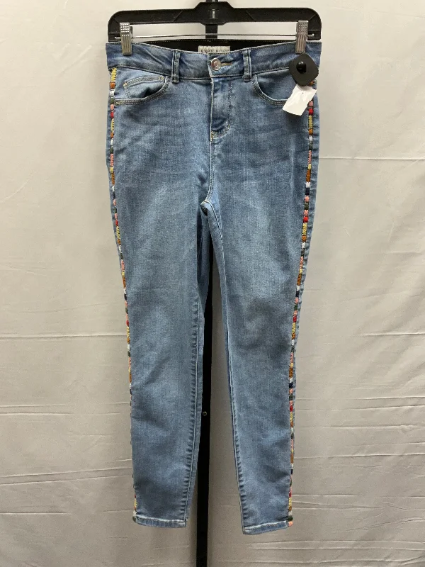 Blue Denim Jeans Skinny Knox Rose, Size 4