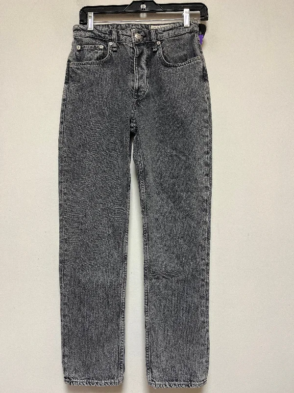 Grey Jeans Straight Rag & Bones Jeans, Size 2