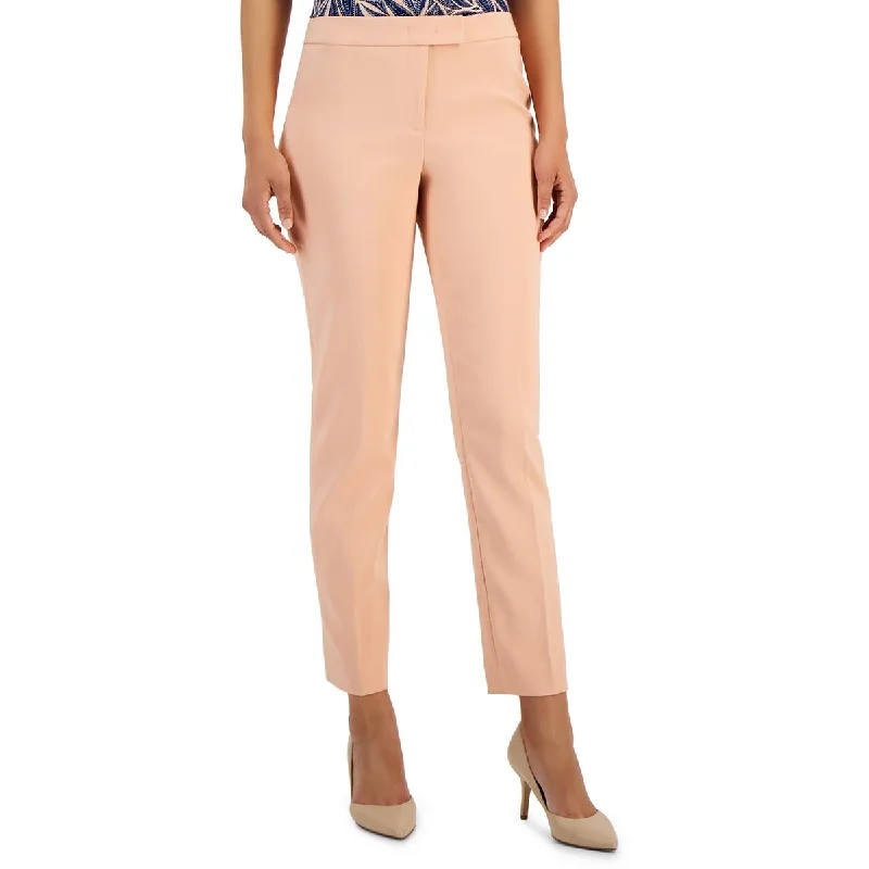 Anne Klein Womens Mid-Rise Office Dress Pants