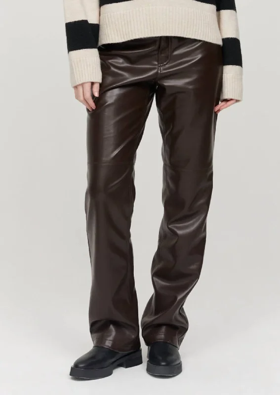 Cindy Trousers In Chocolate