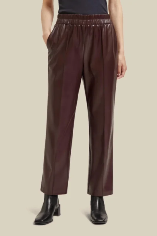 Estelle Jogger Pant In Bordeaux