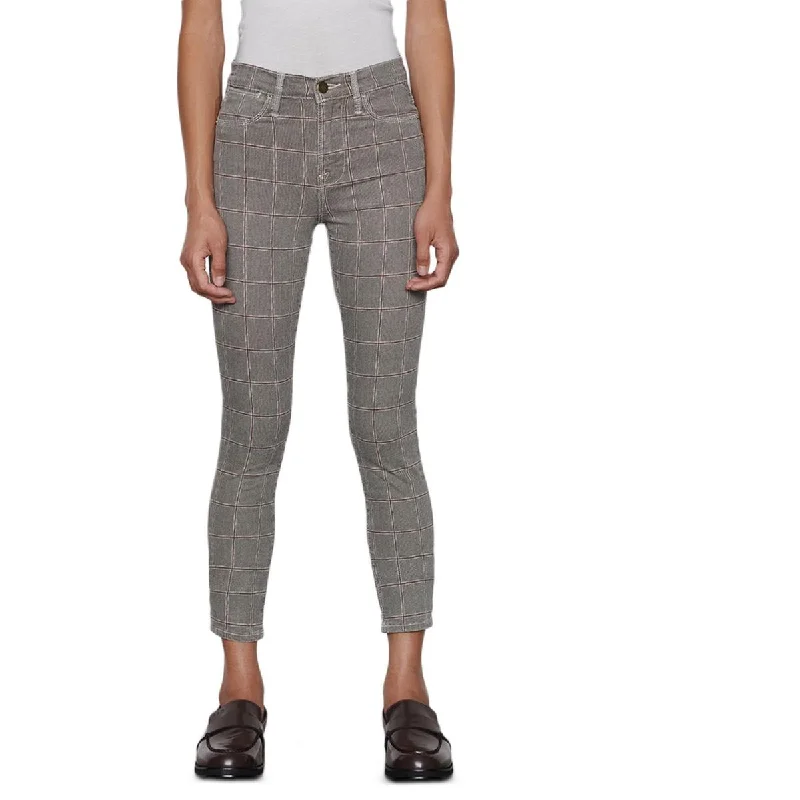 FRAME Womens Le High Crop High Rise Skinny Pants