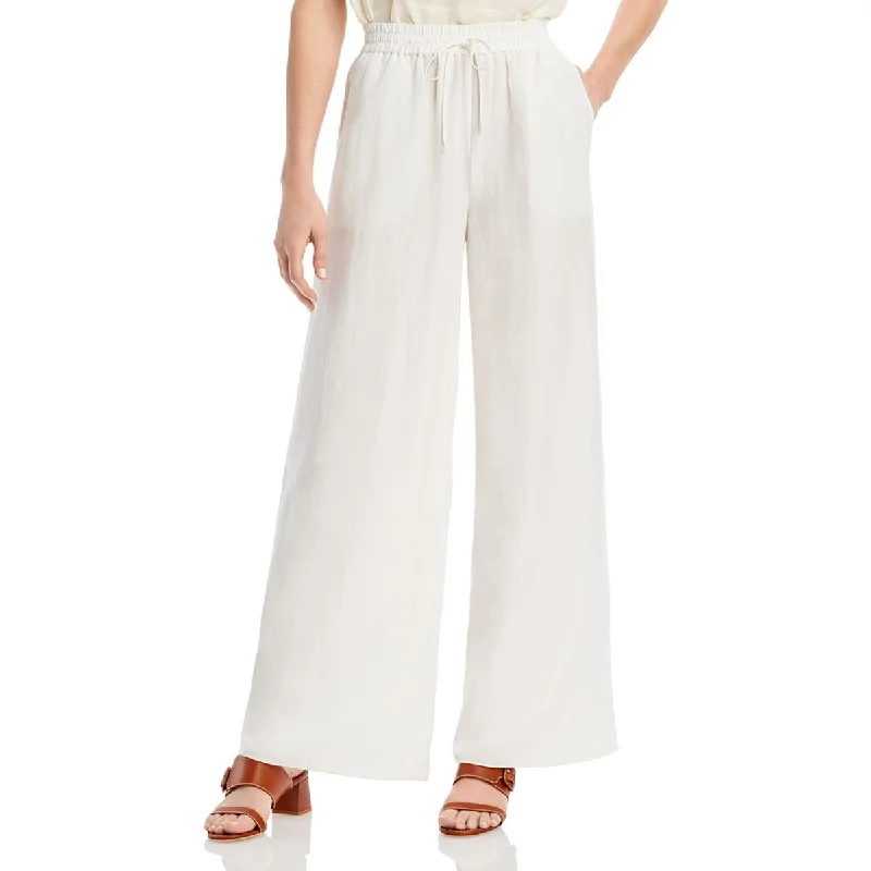 Kobi Halperin Womens Luisa Tencel Drawstring Wide Leg Pants