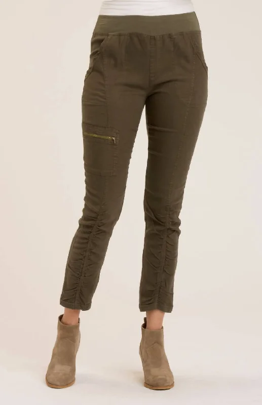 Twill Malanda Pant In Olive